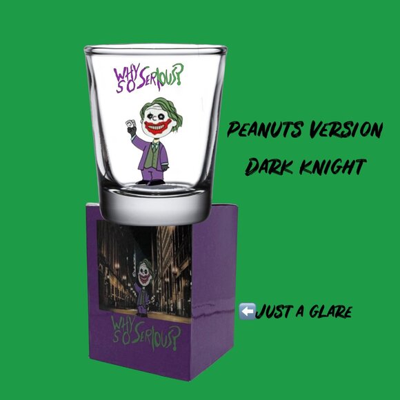 PEANUTS/ 90's and 2000 era MOVIES Mashup Shot Glasses/Gift Boxes, Unique Gift! - Picture 7 of 14